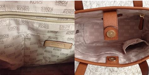 michael kors bag lining